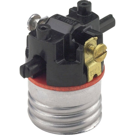 Leviton Leviton Phenolic Incandescent Medium Base Socket 1 pk 07080-00M